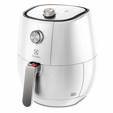 Fritadeira Elétrica sem oleo Electrolux Airfryer 3,2L 8 receitas pré-sugeridas desligamento automático timer sonoro 1400W EAF11 branca 127v por Rita Lobo - Webiishop