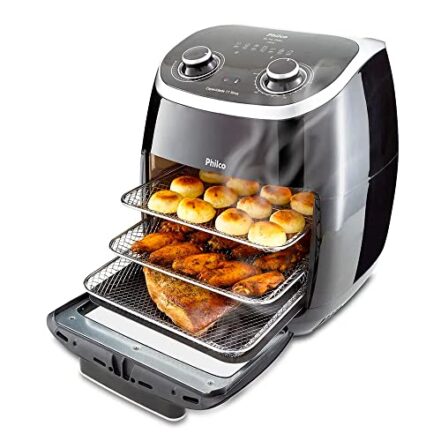 Fritadeira Philco Air Fryer 2 em 1 Oven 11L PFR2000P 220V - Webiishop