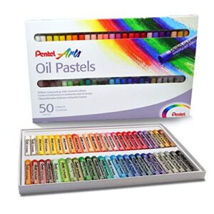 Giz Pastel Oleoso Pentel Arts 50 Cores 0