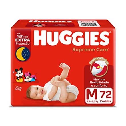 HUGGIES Fralda Huggies Supreme Care M 72 Unidades - Webiishop