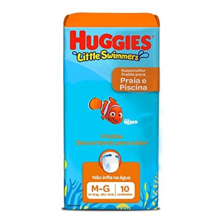 HUGGIES Fralda Infantil Little Swimmers M/G 10 Unidades Huggies - Webiishop