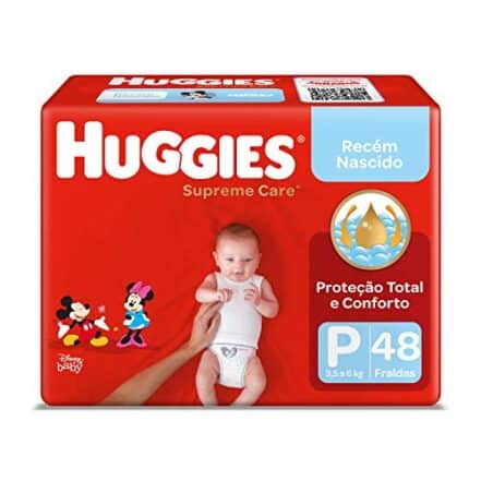 Huggies Supreme Care P - Fralda infantil, 48 unidades - Webiishop