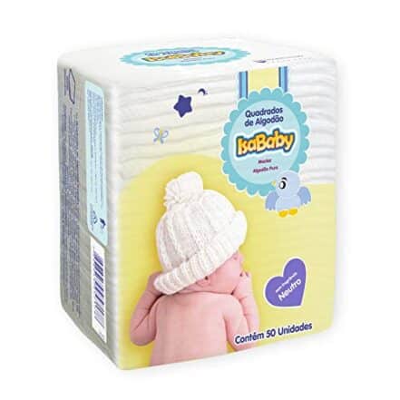 ISABABY Algodão Quadrado Isababy 50 Unidades - Webiishop