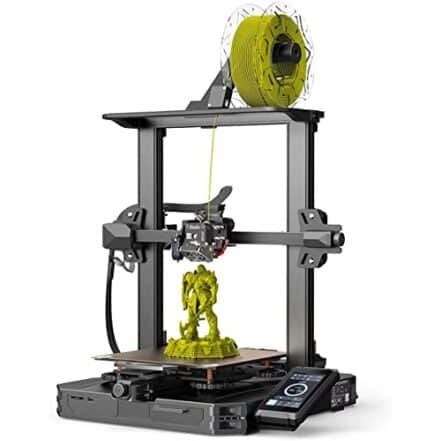 Impressora 3D Ender-3 S1 Pro da Creality Ender-3 S1 com bocais de alta temperatura de 300 °C Placa de aço com mola luz LED Sprite Direct Dual-Gear Extrusora CR Touch Nivelamento automático da cama - Webiishop