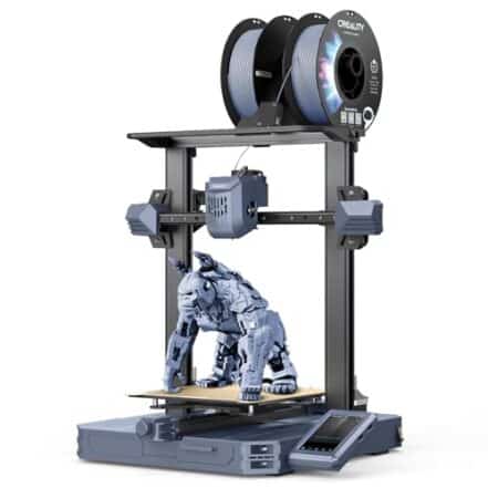 Impressora 3D de alta velocidade Creality CR-10 SE 600 mm/s CR Touch Nivelamento automático 300 ℃ Bocal de aço endurecido Tela sensível ao toque de 4,3 polegadas 220x220x265 mm - Webiishop
