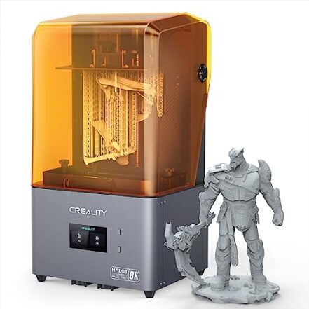 Impressora 3D de resina Creality Halot-Mage Pro, impressão hiperveloz de 170 mm/s, impressora de resina de fotocura UV LCD monocromática de 10,3" com resolução 8K e impressão rápida de alta precisão - Webiishop