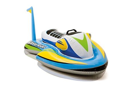 Intex, Bóia inflável Jet Ski para praia ou piscina, 117x77cm - Webiishop