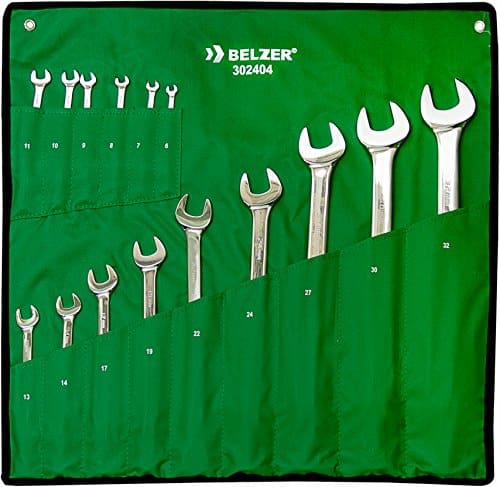 Jogo De Chaves Combinadas Belzer Verde 6 A 32 Mm - Webiishop