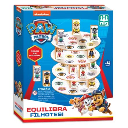 Jogo Equilibra Filhotes Patrulha Canina, Nig Brinquedos, Multicor - Webiishop