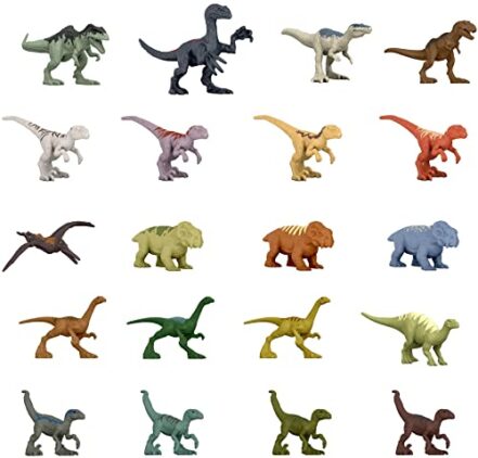 Jurassic World Multipack 20 Mini Dinossauros, Multicolorido - Webiishop