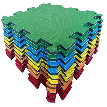 Kit 10 Tatames 50x50 20mm Econômico (Colorido) - Webiishop
