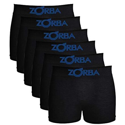Kit 6 Cuecas Boxer Infantil, Zorba, Meninos - Webiishop