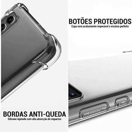 Kit Capa Capinha Anti Impactos para iPhone 15 Pro Max + Película 5d Ceramica - Webiishop