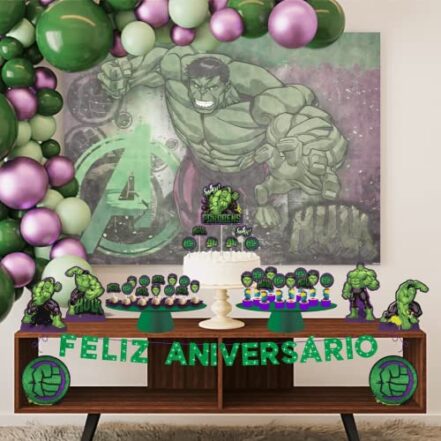 Kit Festa Fácil Hulk Decoração Aniversário - Webiishop