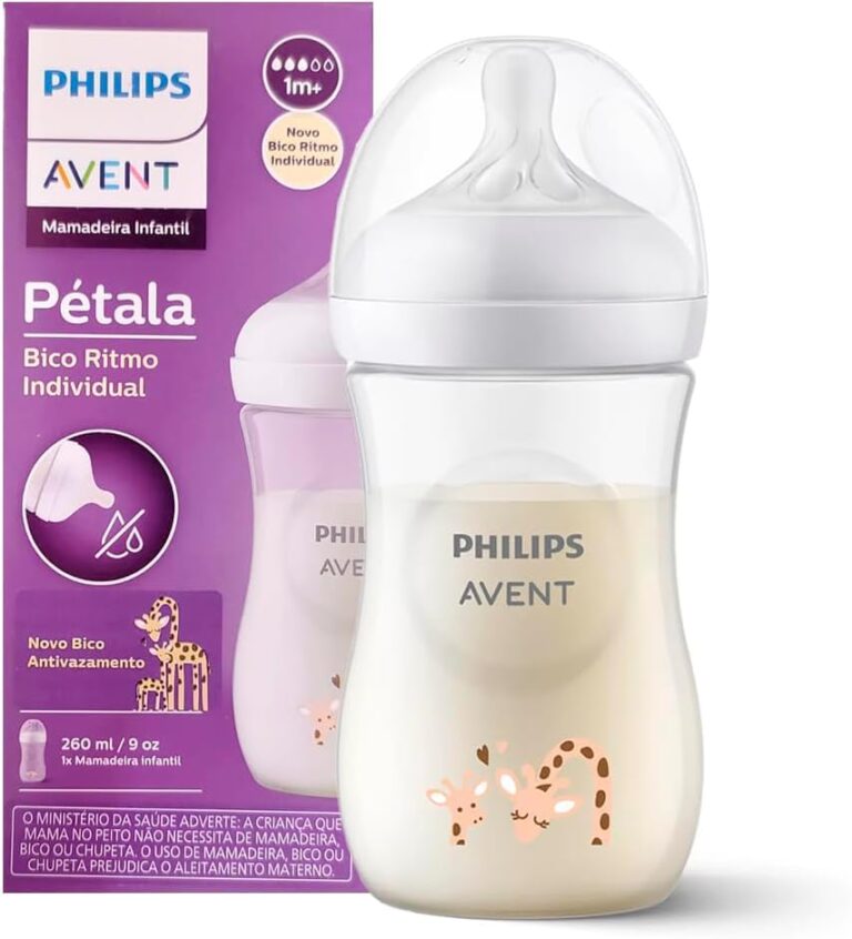 Kit Mamadeiras Pétala 3.0 Avent Bebê 260/330ml Girafa - Webiishop