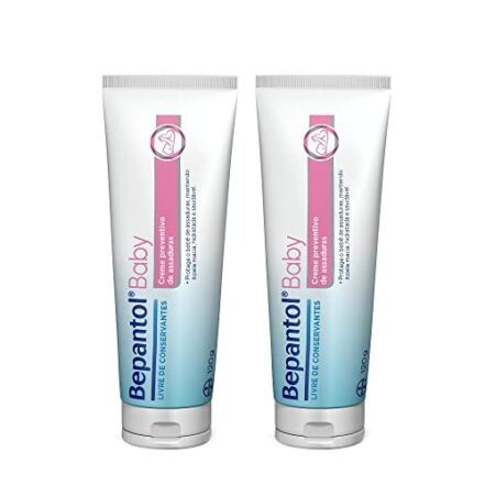Kit com 2 Cremes Pomada de Assadura 120gr Cada - Bepantol - Webiishop