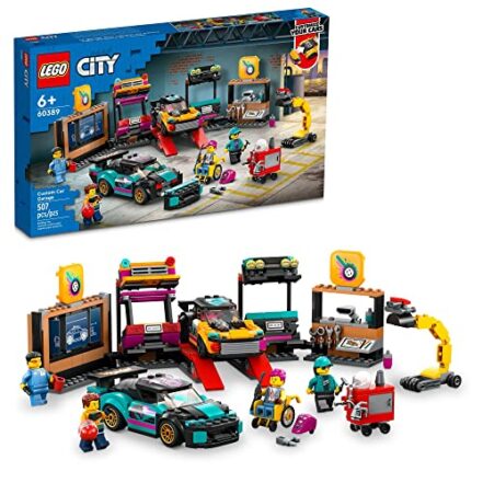 LEGO City Oficina de Personalização de Carros 60389 (507 Peças); Conjunto de Construção - Webiishop