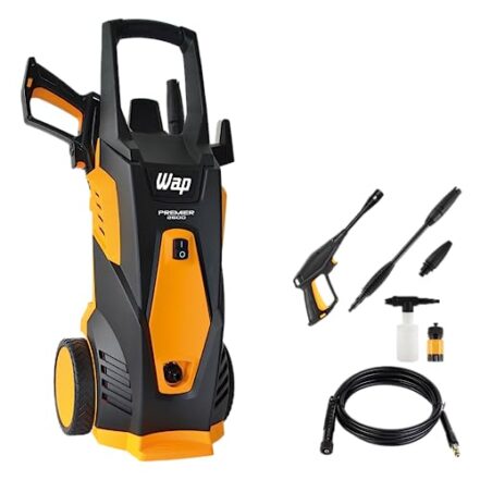 Lavadora de Alta Pressão WAP PREMIER 2600 1800W 2000 PSI/Libras 360L/h Bico Turbo Jato leque e Concentrado 127V - Webiishop