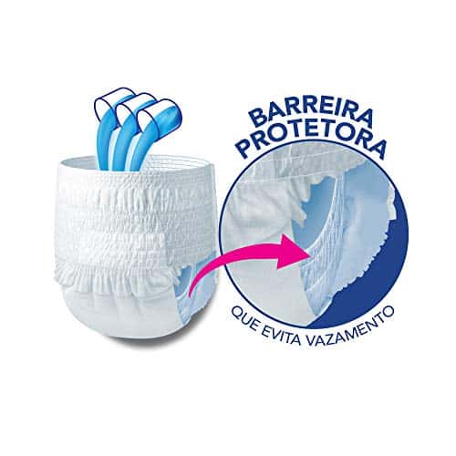Lifree Fralda Geriátrica Tipo Calça Super Conforto Tamanho 16 Unidades Cor: Branco Tamanho: Pequeno/Médio - Webiishop