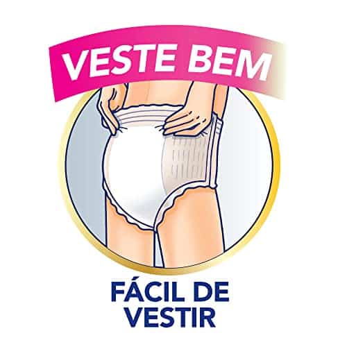 Lifree Fralda Geriátrica Tipo Calça Super Conforto Tamanho 16 Unidades Cor: Branco Tamanho: Pequeno/Médio - Webiishop