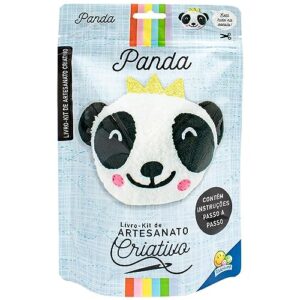 Livro kit de Artesanato Criativo Panda Livro de pano 1 setembro 2023 0