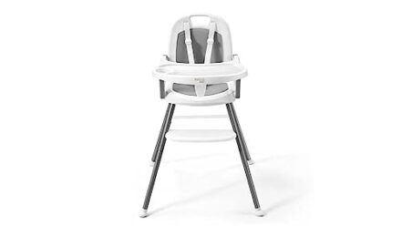 MULTILASER Cadeira de Alimentação Berry 3 em 1 Cinza Multikids Baby - BB391 2680.0 grams - Webiishop