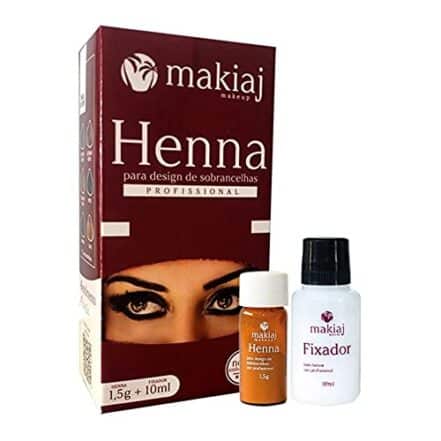 Makiaj Henna Pó Para Sobrancelha 1 5G - Ruivo - Webiishop
