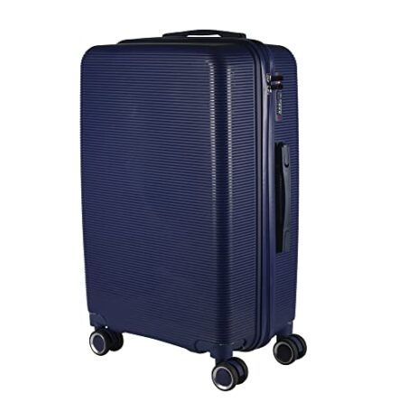 Mala de bordo em Polipropileno 4 rodas 360º - AeroMalas Irlanda (Azul Escuro) - Webiishop