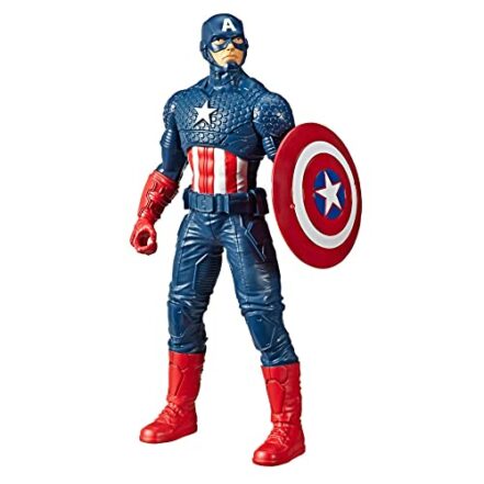 Marvel, Boneco Avengers Capitão América Olympus, Azul - Webiishop