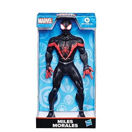 Marvel, Boneco Miles Morales Olympus, Preto e vermelho - Webiishop