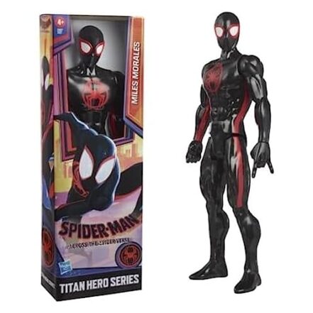 Marvel, Boneco Miles Morales Titan Hero Series, Preto - Webiishop
