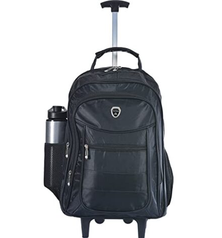 Mochila Rodinhas 40 Litros Puxador Reforçado Cabo De Aço Executiva Escolar - Webiishop