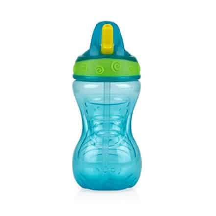 Nûby Copo Com Canudo 300 Ml Verde Água - Webiishop