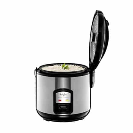 Panela de Arroz Elétrica Elgin Capacidade 5 Xícaras 1 Litro 400W 110V - Webiishop