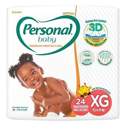Personal Fralda Baby Premium Protection Extra Grande 24Pads - Webiishop