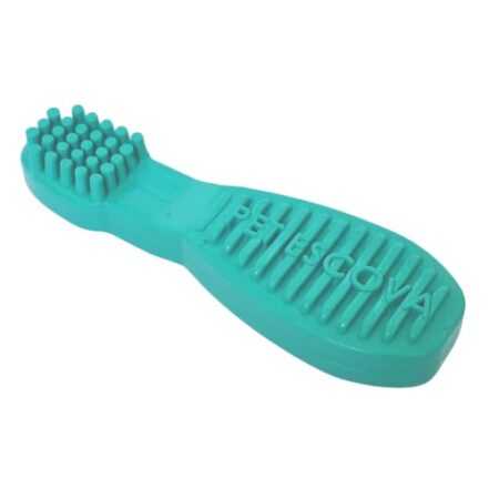 Pet Games Mordedor Funcional Super Resistente Em Nylon Para Cães De Pequeno Porte - Pet Escova P Verde Água - Webiishop