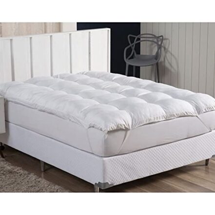 Pillow Top Casal 100% Fibra Siliconada 138x188cm - Tecido Percal Algodão - Muito mais Conforto - Webiishop