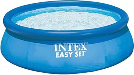 Piscina Inflável Redonda Intex De 2.44m X 0.76m 2419L Azul Caixa - Webiishop