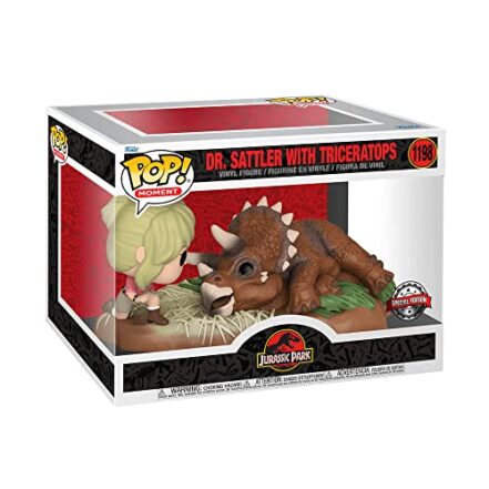 Pop! Funko Dra. Sattler E Triceratops #1198 | Jurassic Park - Webiishop