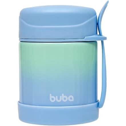 Pote Termico C/Colher Degrade Azul - Webiishop
