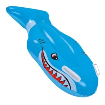 Prancha Boia Inflável Infantil Para Piscina Tubarão Verão Brincadeira - Webiishop