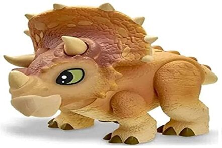 Pupee Brinquedos Dinossauro Jurassic World, Triceraptors Baby, 28 cm, Multicor, Boneco Triceratops - Webiishop