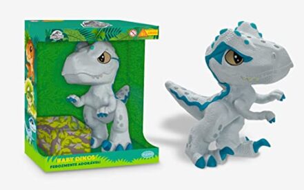 Pupee Dinossauro Jurassic World Blue (cinza) - Webiishop