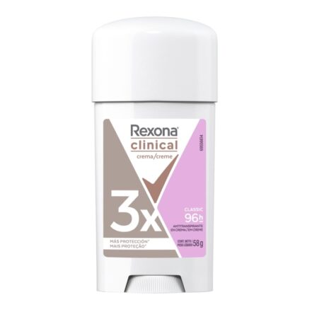 Rexona Clinical Antitranspirante Creme Classic 58g - Webiishop