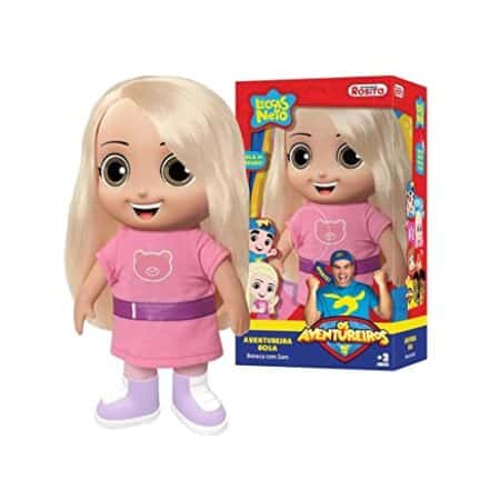 Rosita Boneca Jessica Neto, Rosa, 27CM - Webiishop