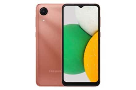 Samsung Galaxy A03 Core 32GB 4G Wi-Fi Tela 6.5'' Dual Chip 2GB RAM Câmera 8MP + Selfie 5MP Bateria de 5000mAh - Cobre - Webiishop