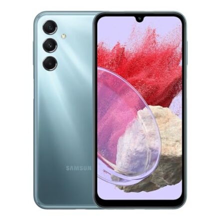 Samsung Galaxy M34 5G 128GB 6GB RAM Mega Bateria 6000mAh Câmera Tripla 50MP+8+2 OctaCore 6.5" 120Hz Azul - Webiishop