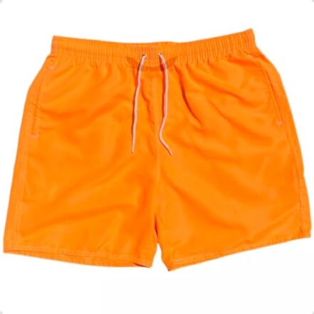 Short De Praia Masculino Liso Neon Varias Cores Treino Verão mauricinho tactel bermuda treino academia secagem rapida - Webiishop