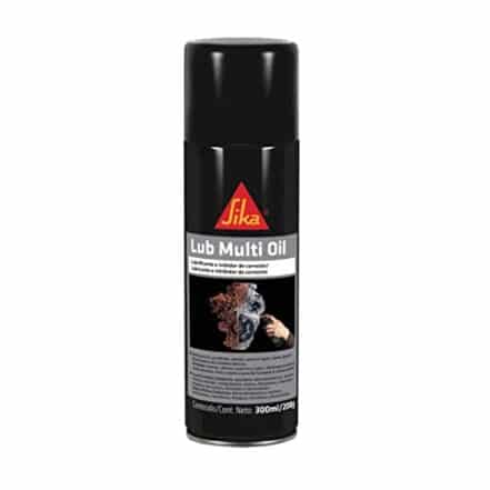 Sika - Desengripante - Lub Multi Oil âmbar - Lubrificação e proteção - Metais - Duradouro - Lata 200g/300ml - Webiishop