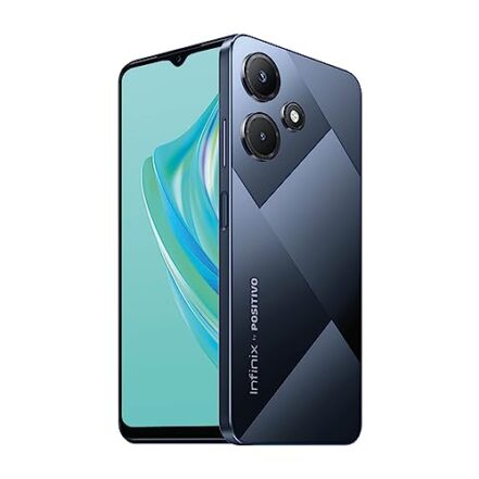 Smartphone Infinix Hot 30i, 8GB RAM 128GB, Câmera Dupla 50MP, Bateria de 5000mAh, Tela 6,6” HD+, Desbloquei por Digital e Facial, Dual Chip - Preto - Webiishop